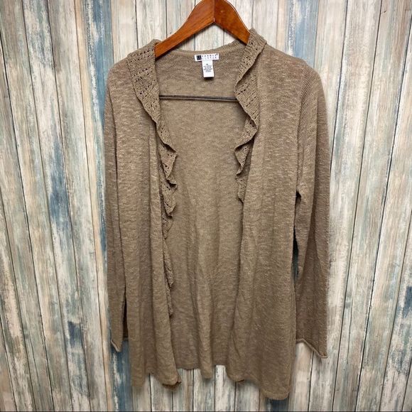 Carole Little Sweaters - Carol Little Open Front Cardigan sz XL #Z618
